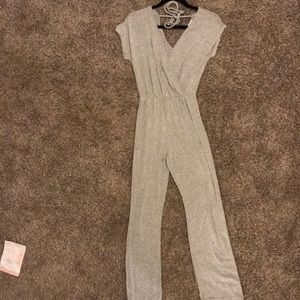 Gray Romper.  Super soft & light
